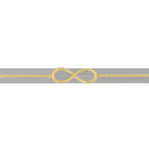 Infinity Letter Bracelet
