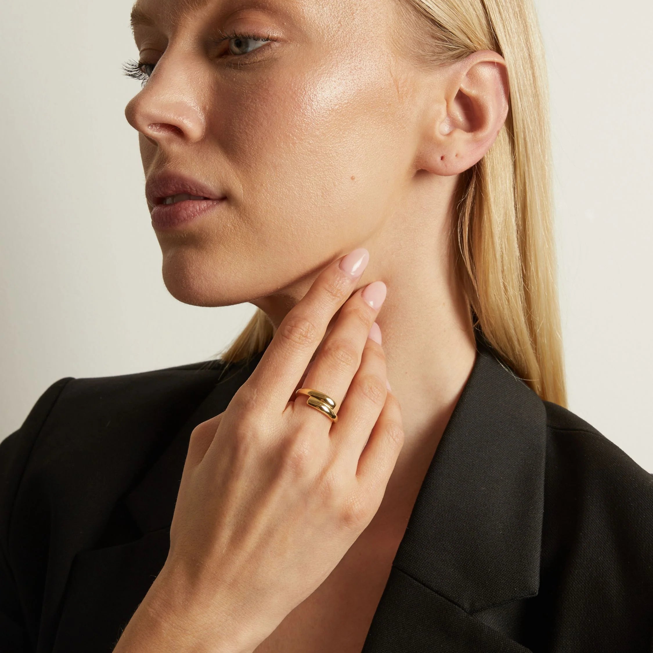 Archival Crossover Ring NikNenz™ Premium Gold & Diamonds