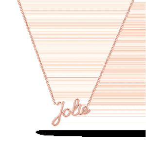 Signature Name Necklace