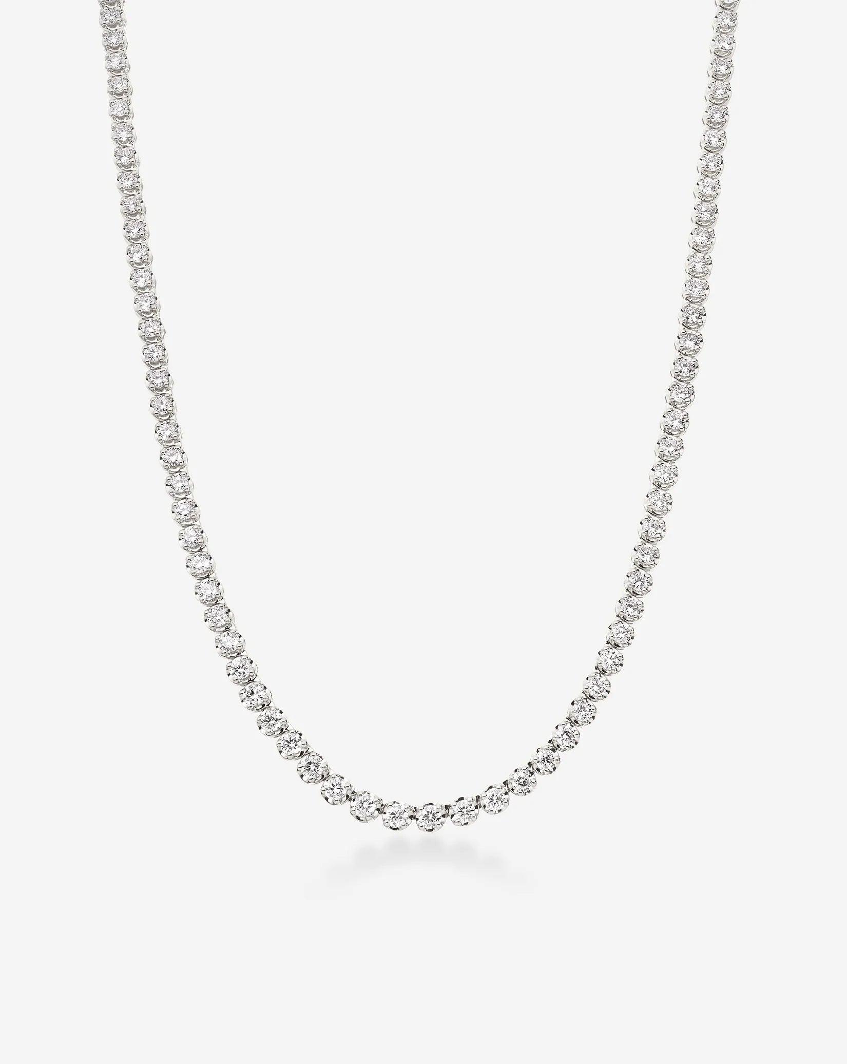 Radiant Luxe Diamond Tennis Necklace.