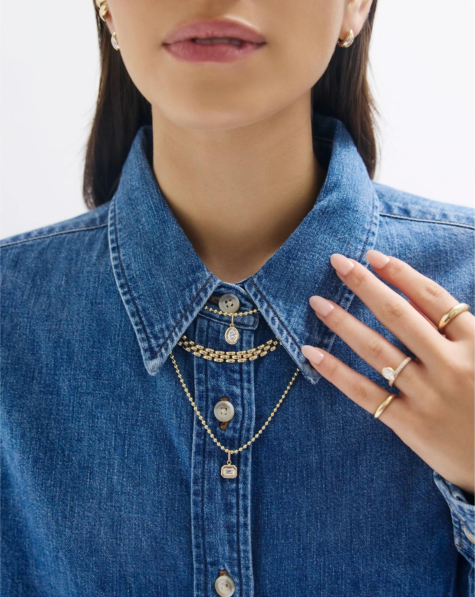 Stunning Bead Chain Necklace for Effortless Elegance.