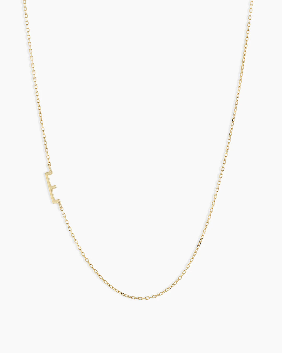 14K Gold Alphabet Necklace NikNenz™ Premium Gold & Diamonds