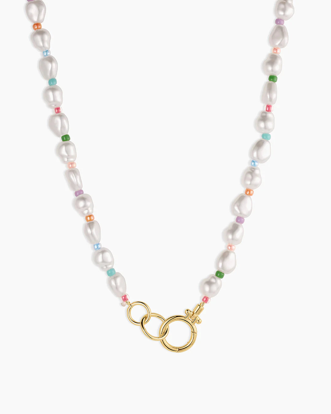 Pearl Rainbow Cove Necklace NikNenz™ Premium Gold & Diamonds