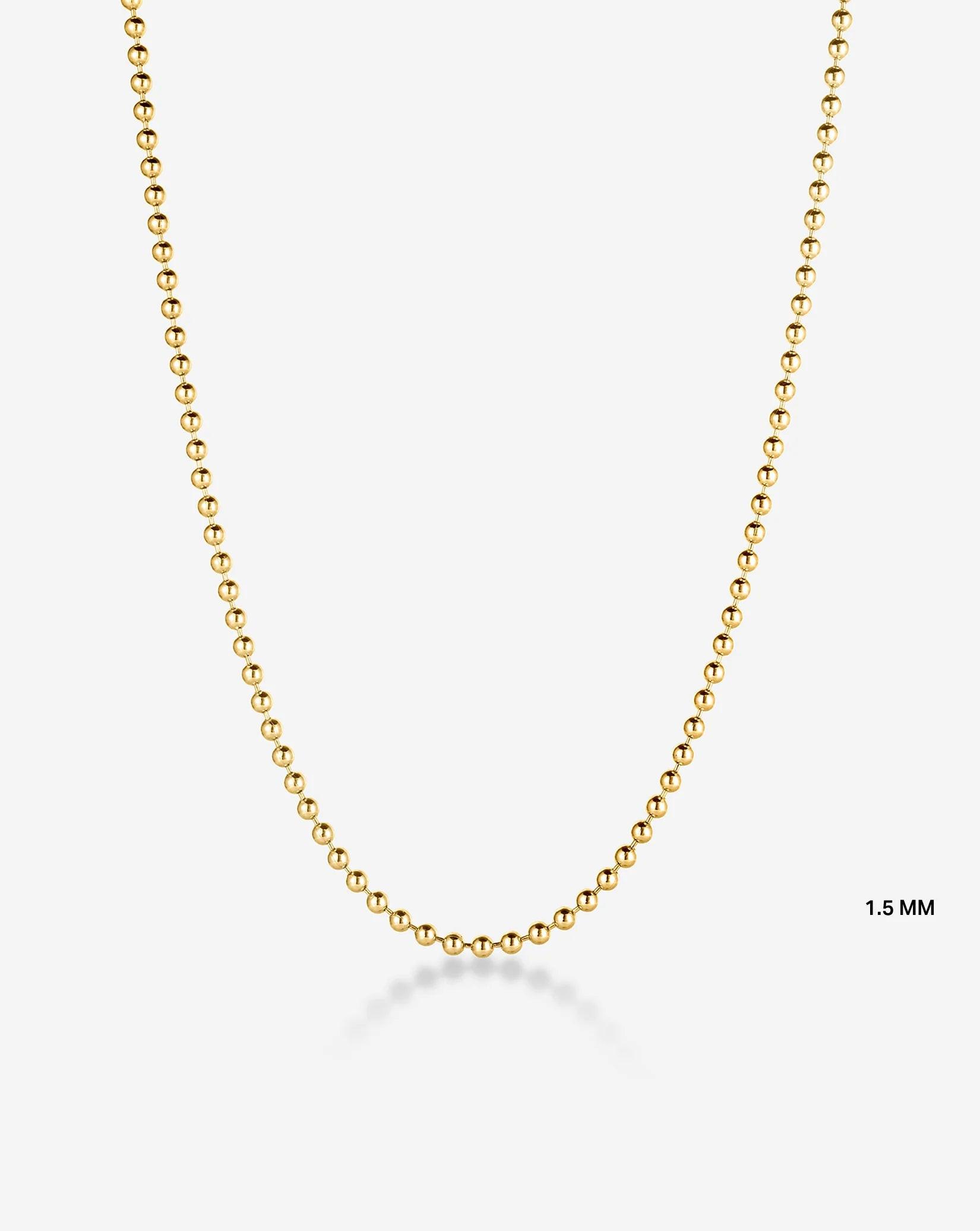 Stunning Bead Chain Necklace for Effortless Elegance.