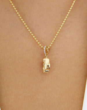 Charming NY Taxi Pendant - A Touch of City Spirit!.