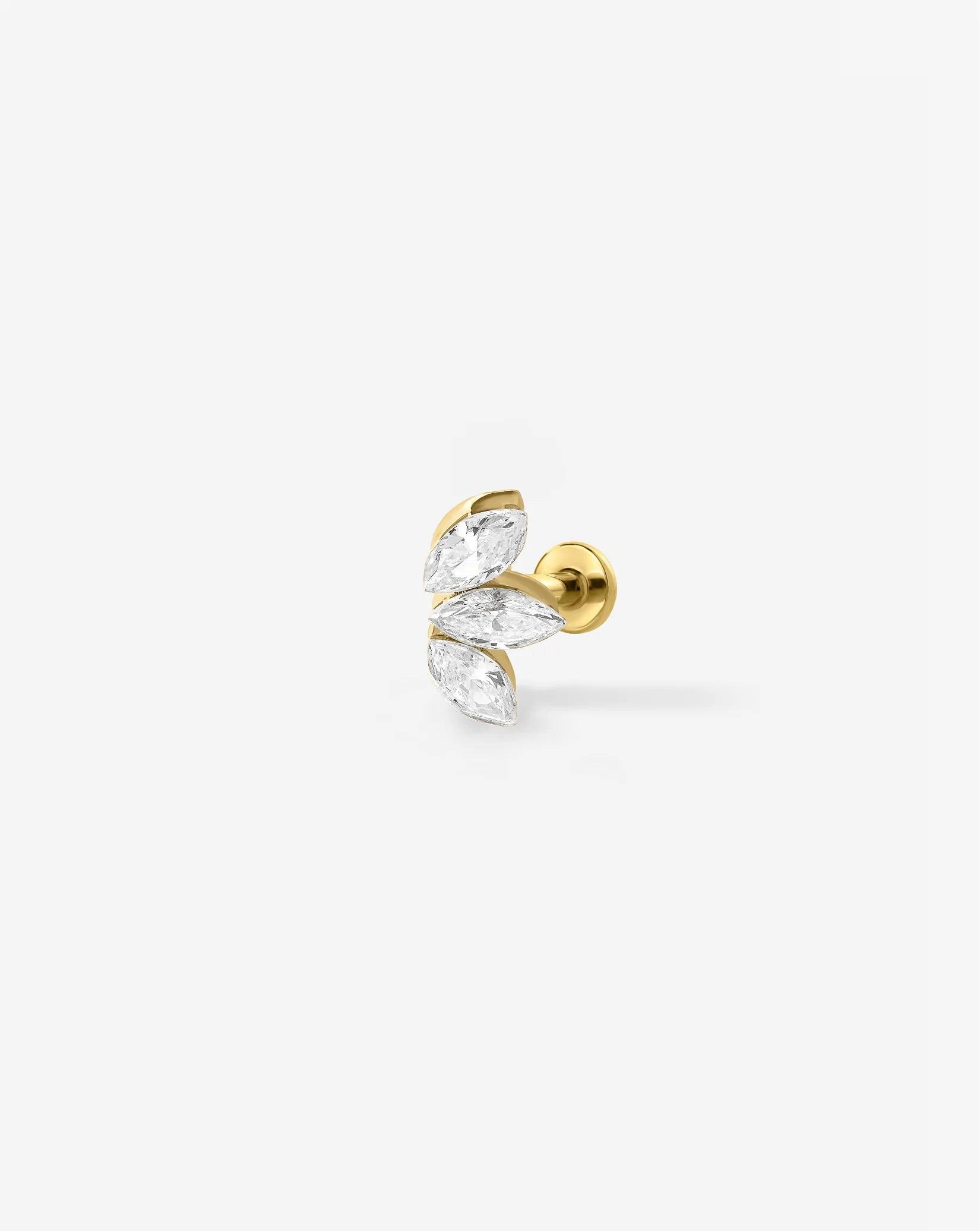 Stunning Trio Marquise Lab Diamond Flatback for Elegant Jewelry Design.