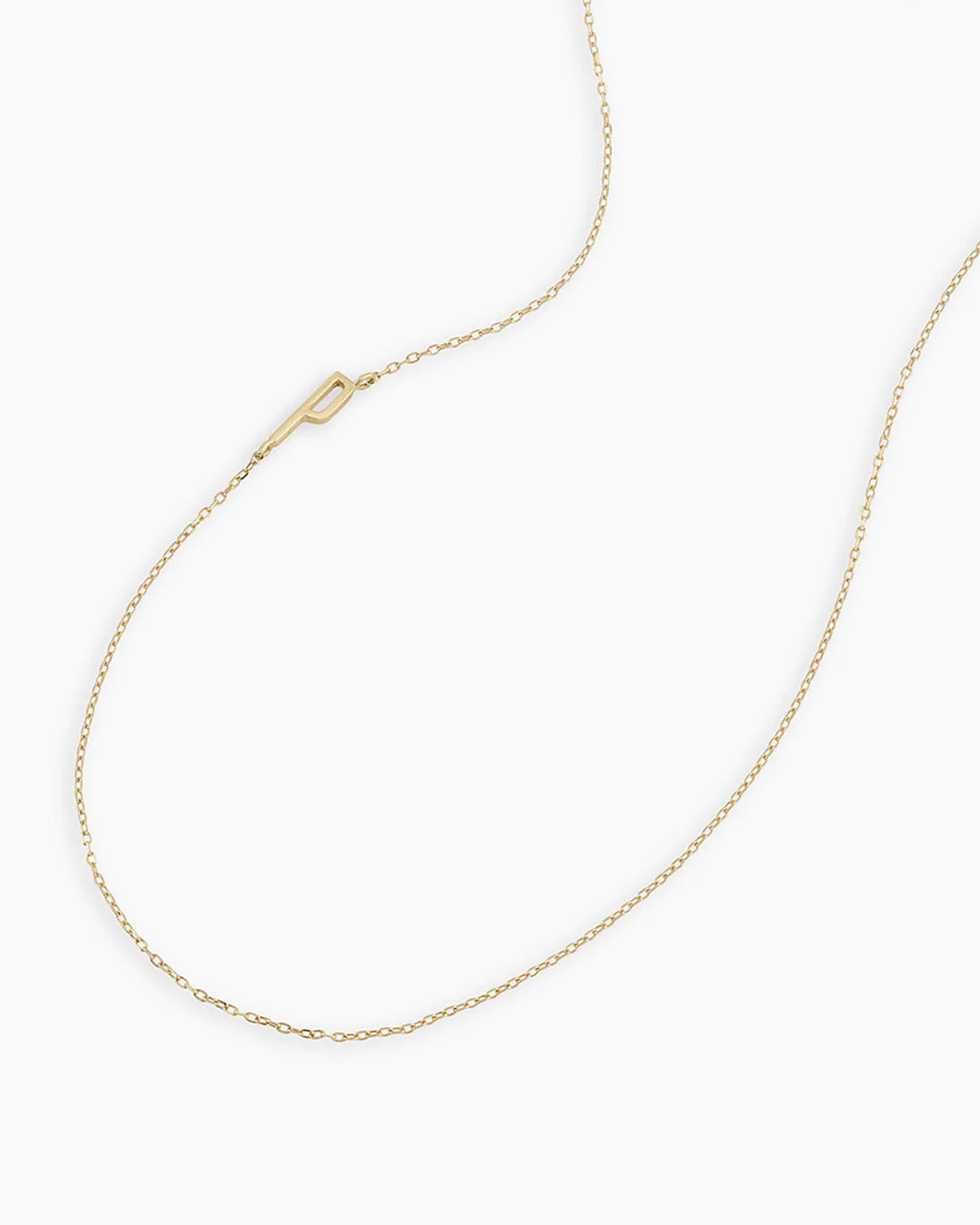 14K Gold Alphabet Necklace NikNenz™ Premium Gold & Diamonds
