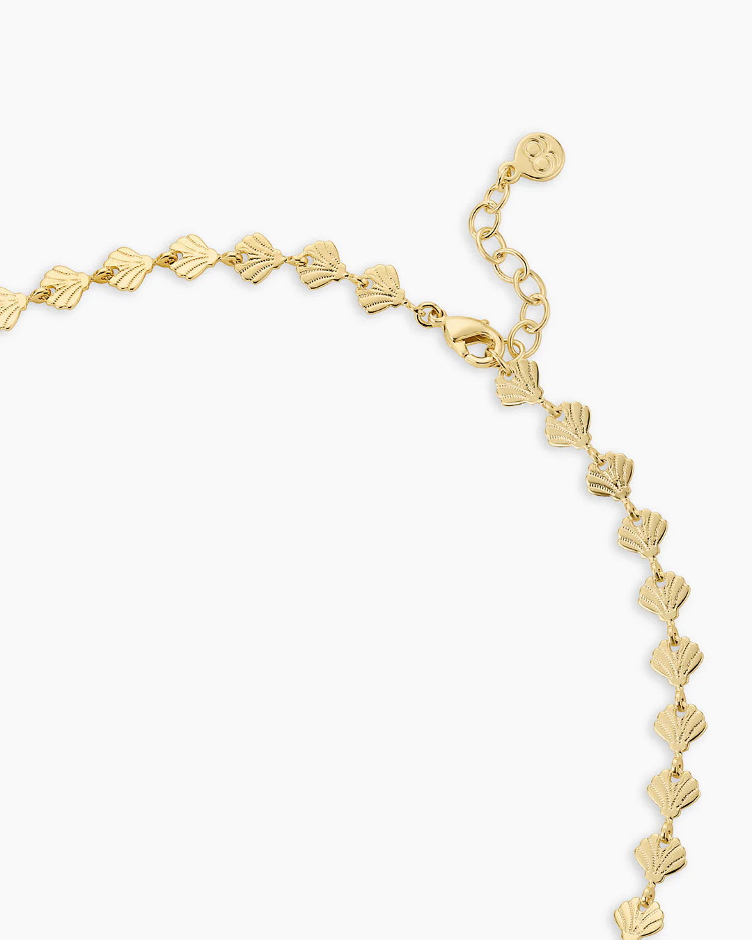 Scallop Necklace NikNenz™ Premium Gold & Diamonds