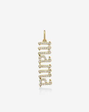 Stunning Diamond Mama Pendant - A Cherished Gift for Moms.