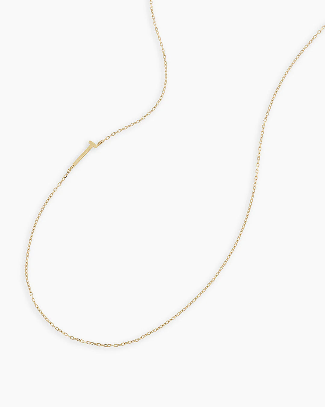 14K Gold Alphabet Necklace NikNenz™ Premium Gold & Diamonds
