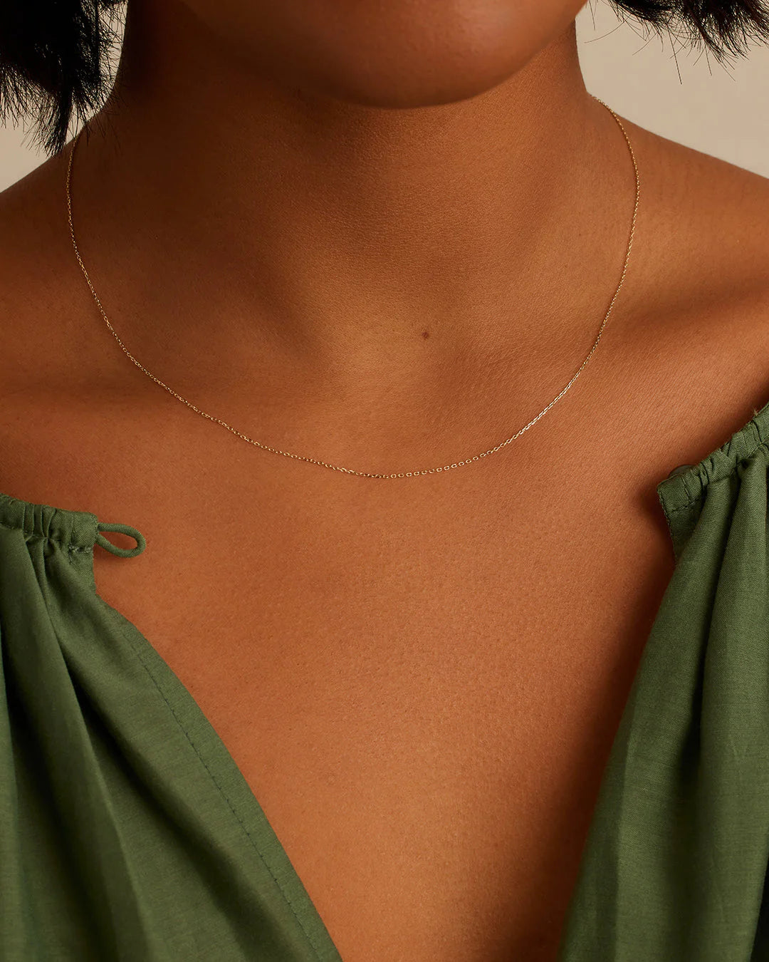 14K Gold Basic Chain