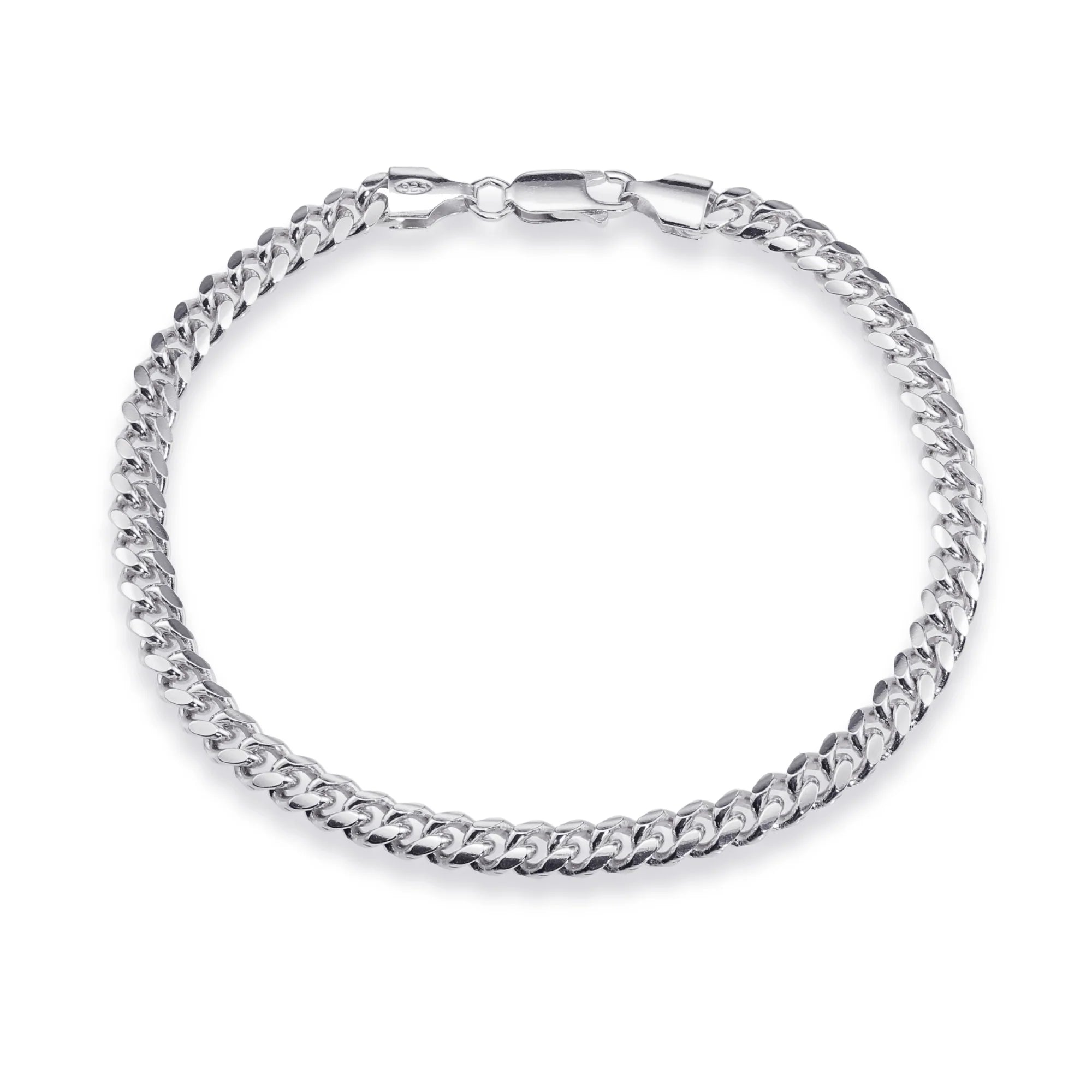 925 Sterling Silver Miami Cuban Link Bracelet
