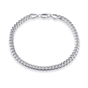 925 Sterling Silver Miami Cuban Link Bracelet