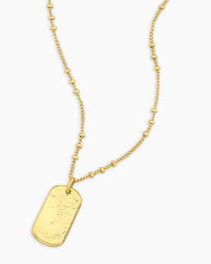 Griffin Dog Tag Necklace NikNenz™ Premium Gold & Diamonds