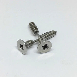 Stainless Steel Screw Stud Earrings - Nail Design 2.4Cm - Unisex Hypoallergenic Earrings