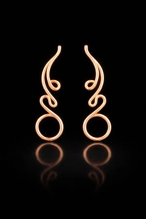 Ear Climber 14K Gold Filled without Stones
