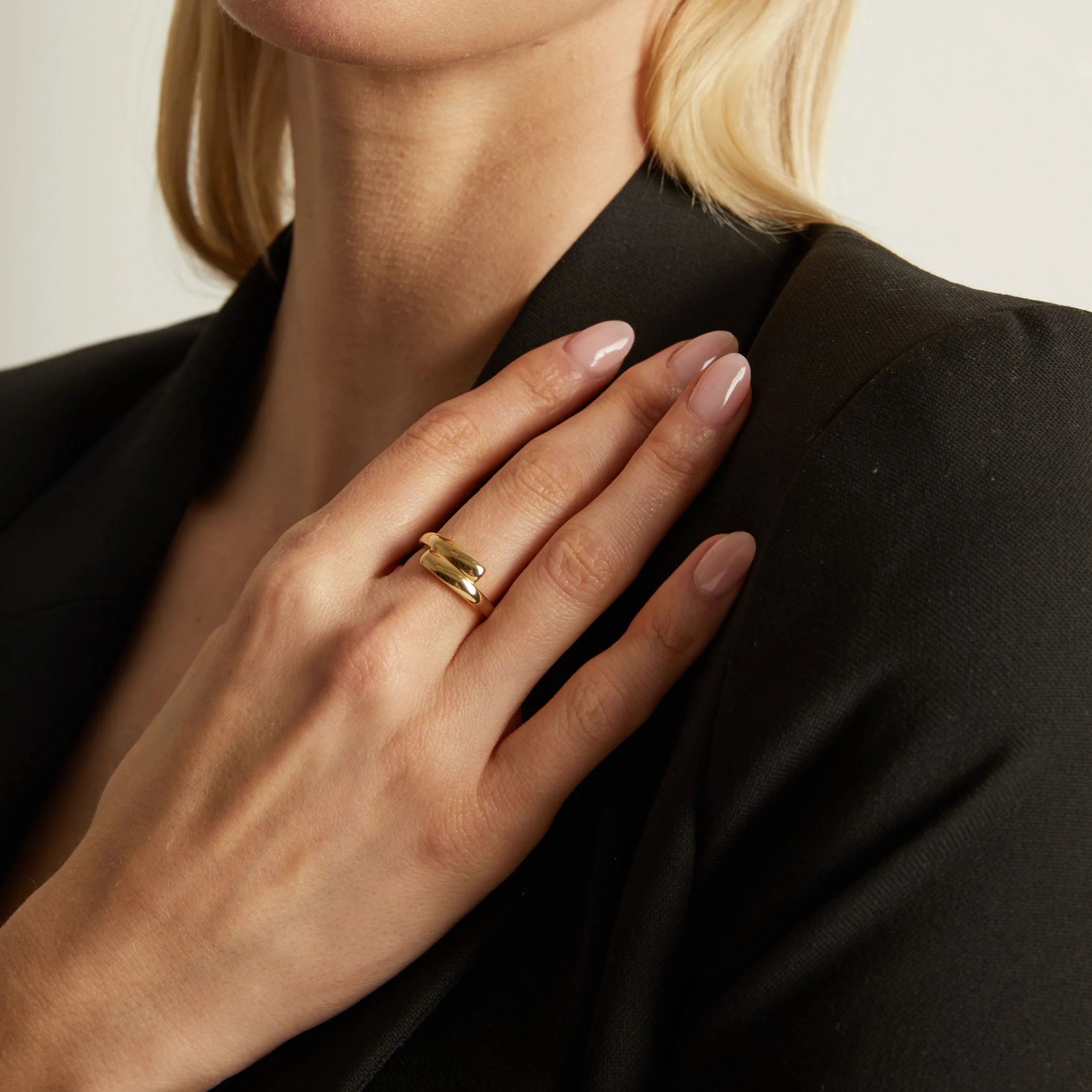 Archival Crossover Ring NikNenz™ Premium Gold & Diamonds