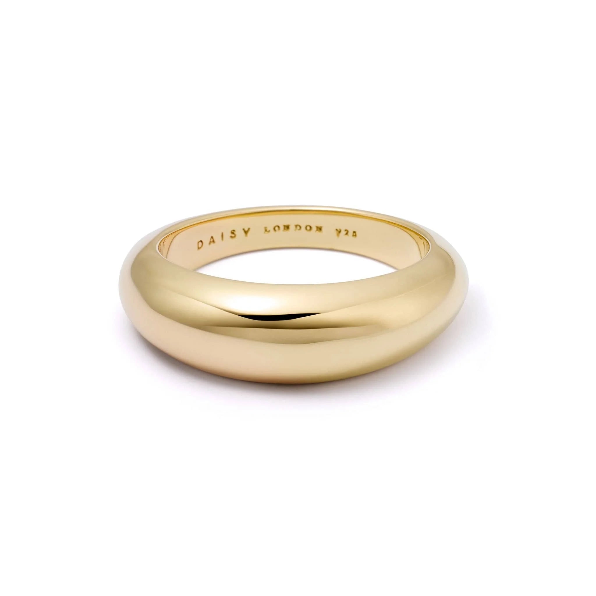 Estée Lalonde Dome Ring 18Ct Gold Plate