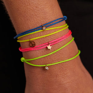 Cord Charm Bracelet
