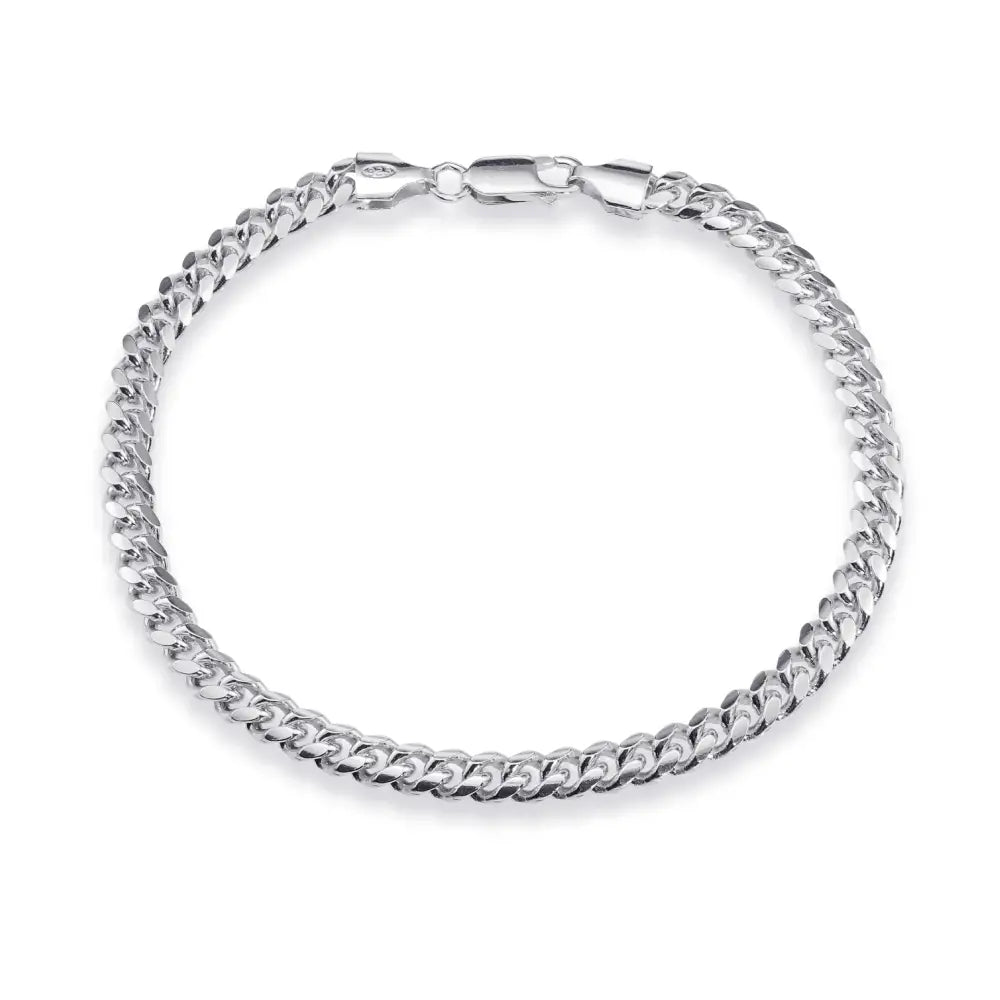925 Sterling Silver Miami Cuban Link Bracelet