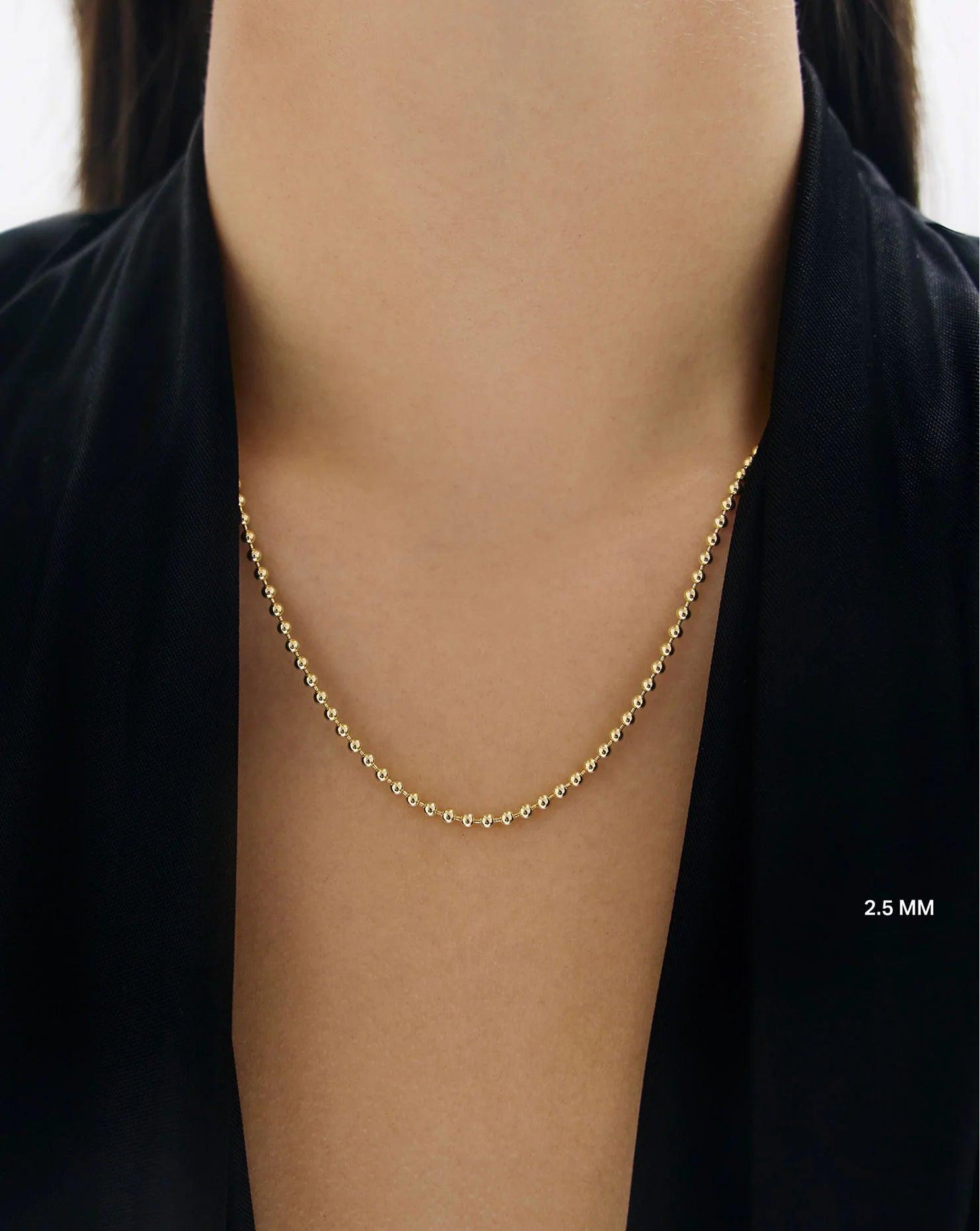 Stunning Bead Chain Necklace for Effortless Elegance.