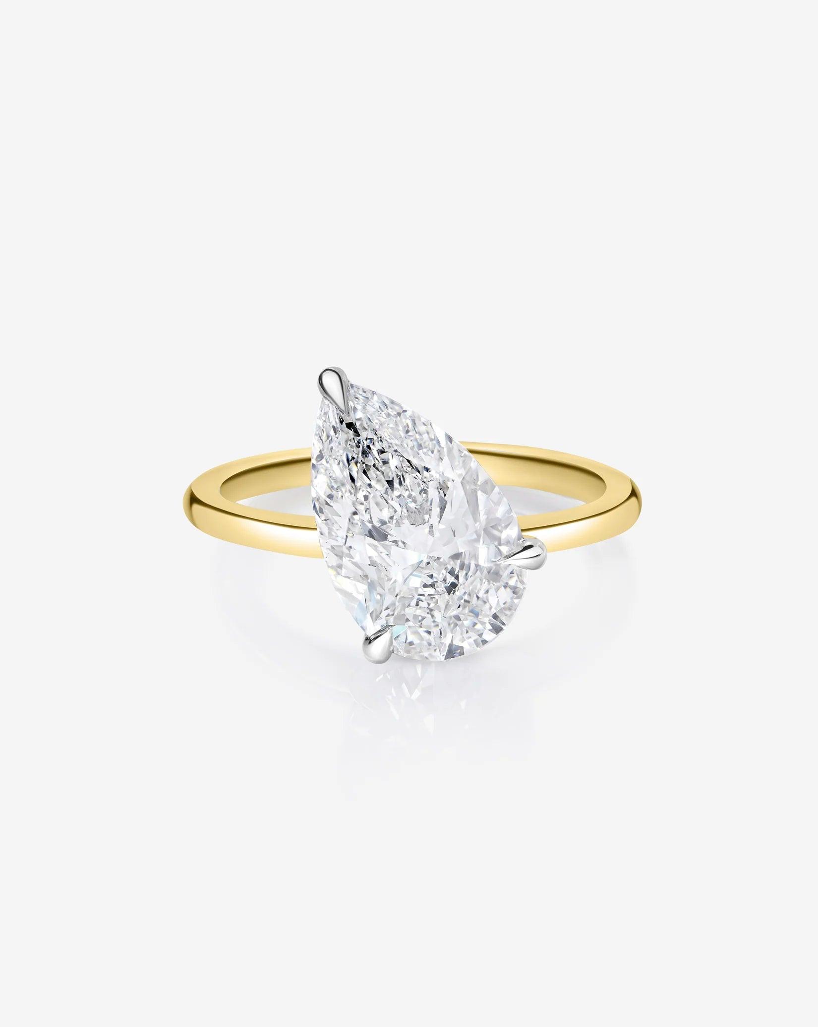 Elegant Whisper Thin® Duet: Oval & Pear - Size 4.70.