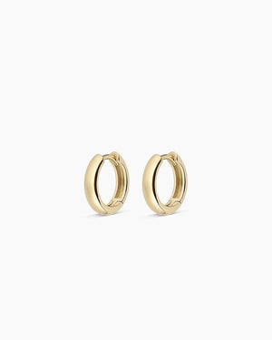 14K Gold Lou Helium Huggies