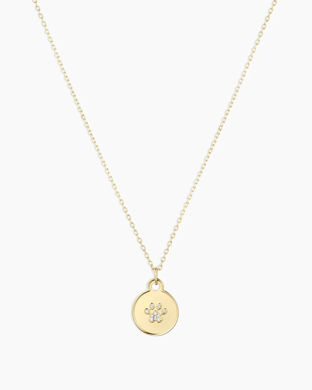 Diamond Paw Necklace