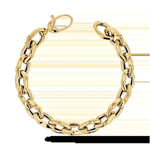 Chunky Sculptured Link Bracelet