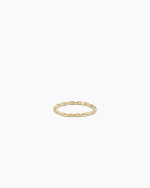 14K Gold Parker Ring