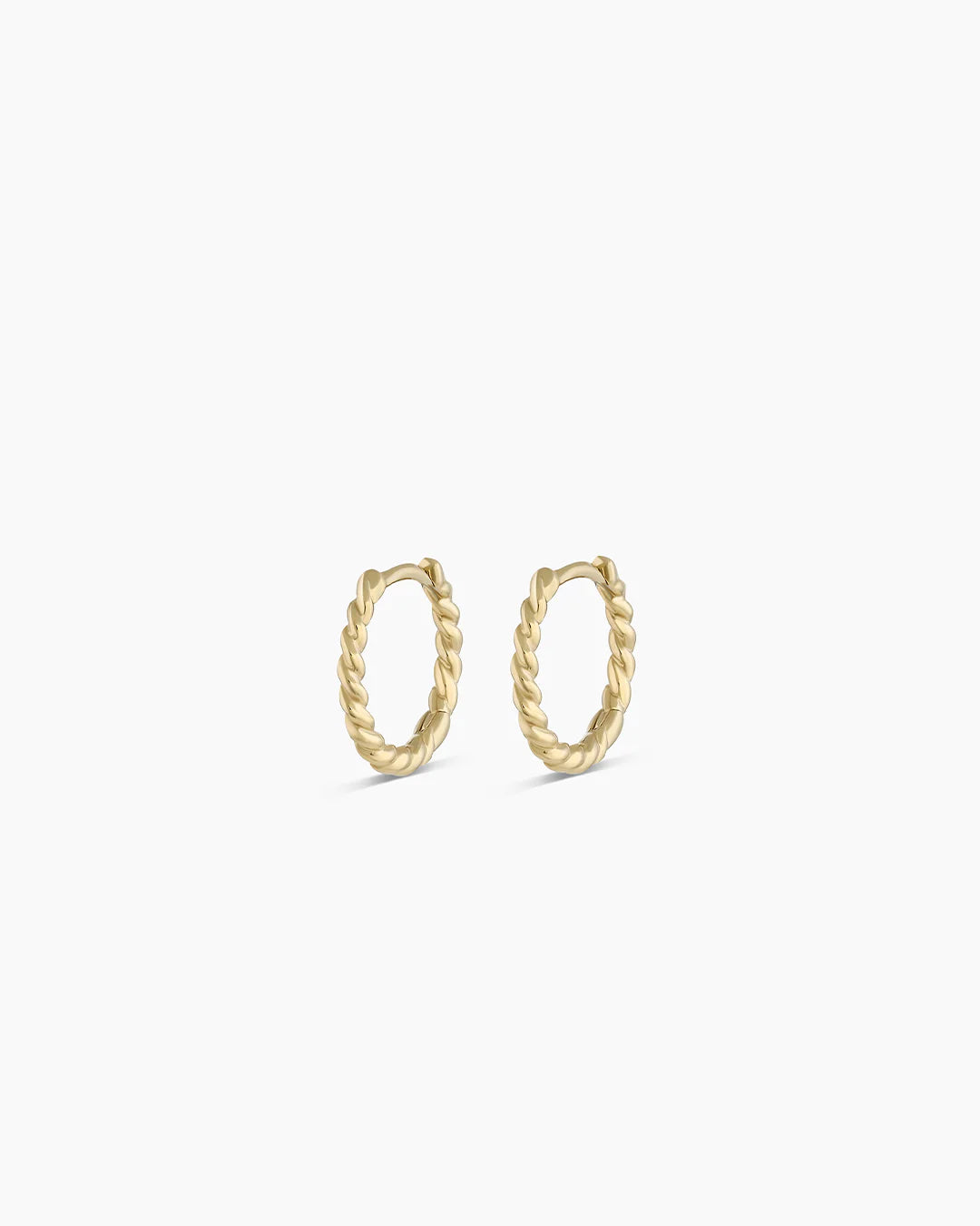 14K Gold Crew Huggies