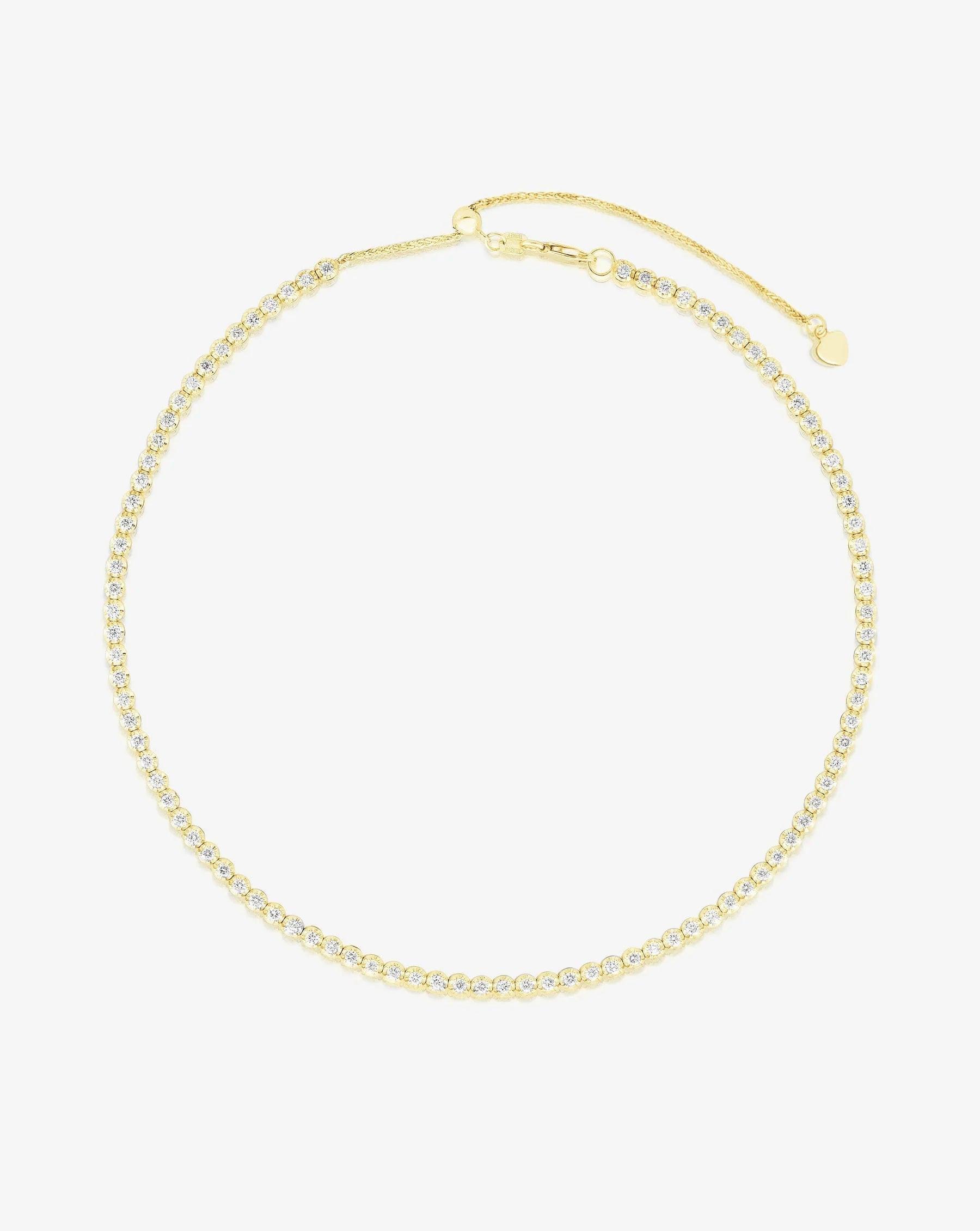 Versatile Multiway Tennis Choker & Double Wrap Bracelet Set.