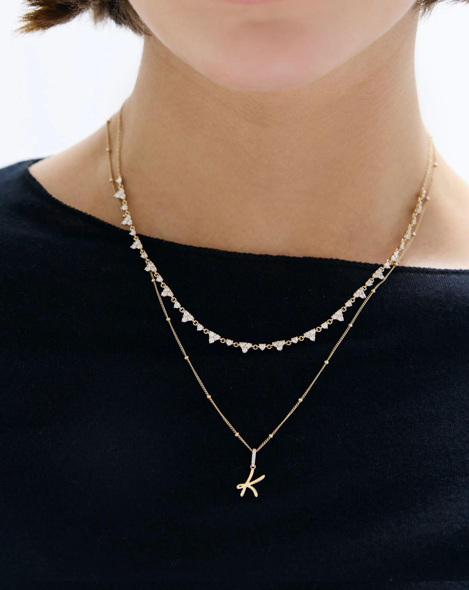 Elegant Script Initial Pendant - Personalize Your Style!.