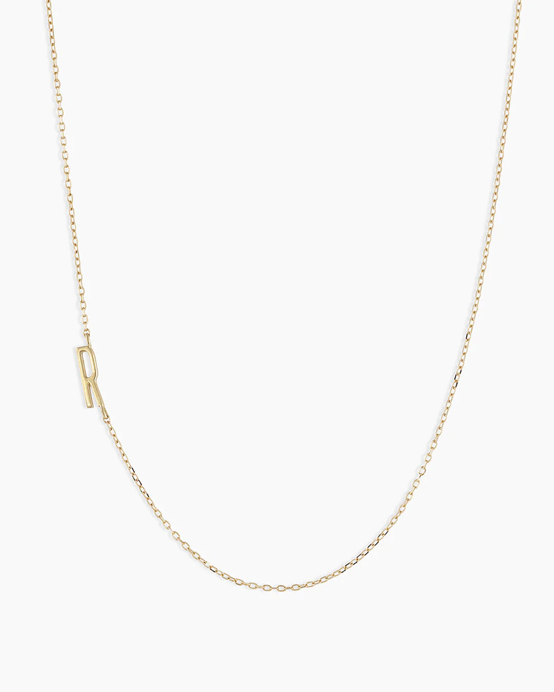 14K Gold Alphabet Necklace NikNenz™ Premium Gold & Diamonds