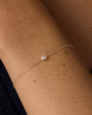 14K Gold Wilder Birthstone Bracelet