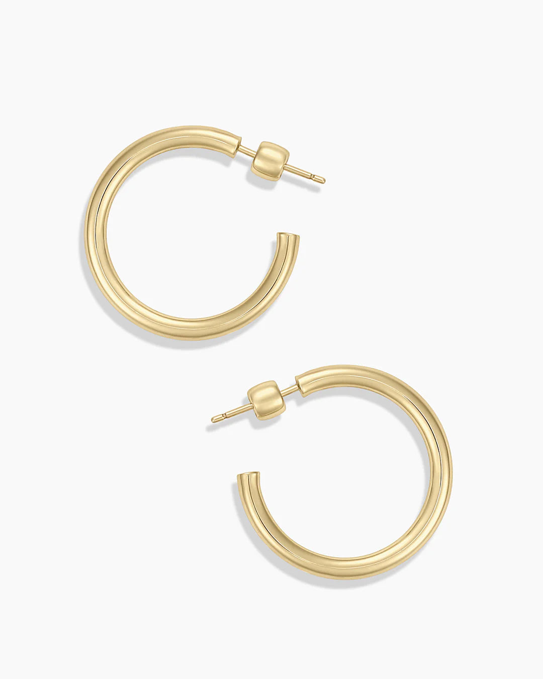 14K Gold Carter Hoops