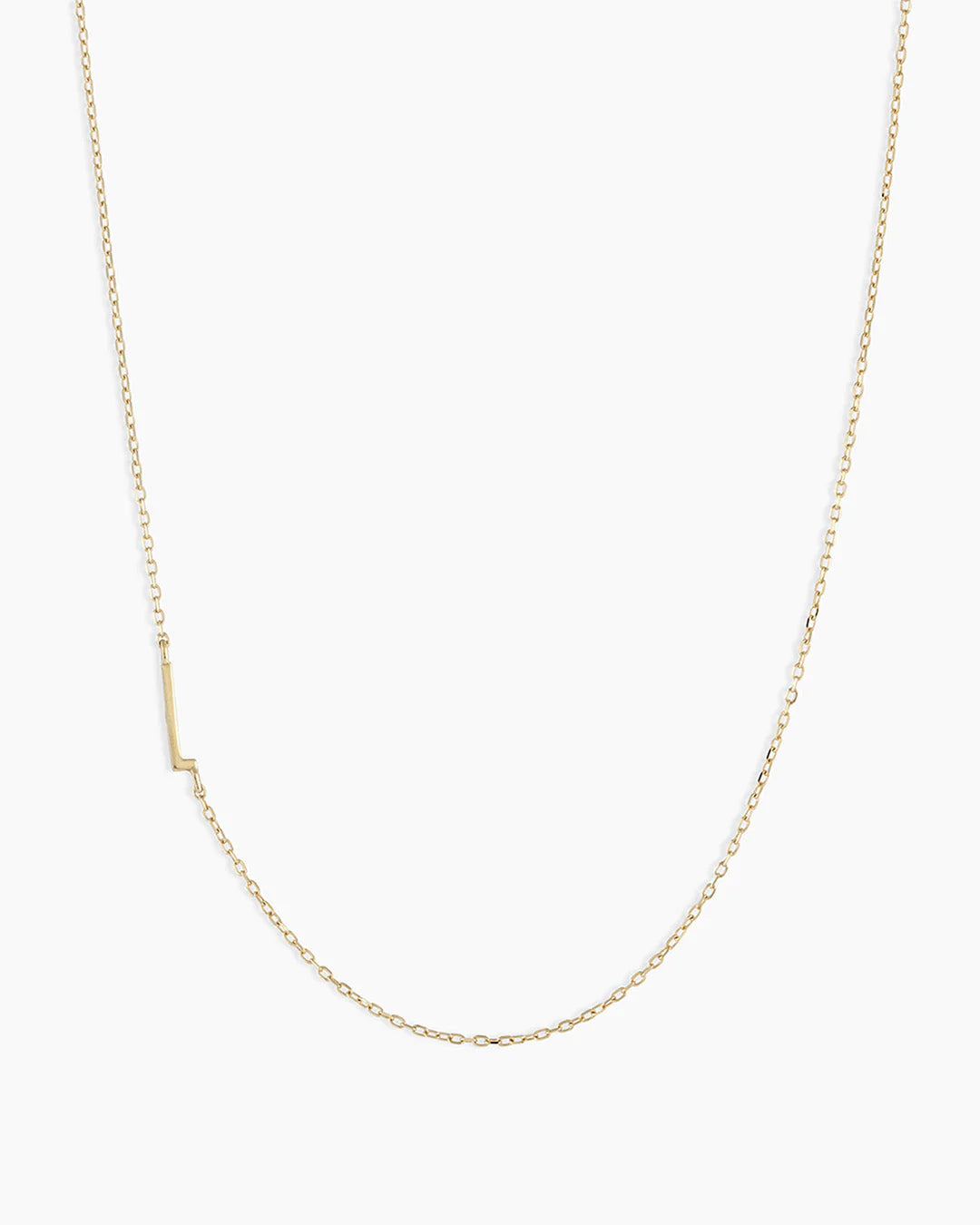 14K Gold Alphabet Necklace NikNenz™ Premium Gold & Diamonds