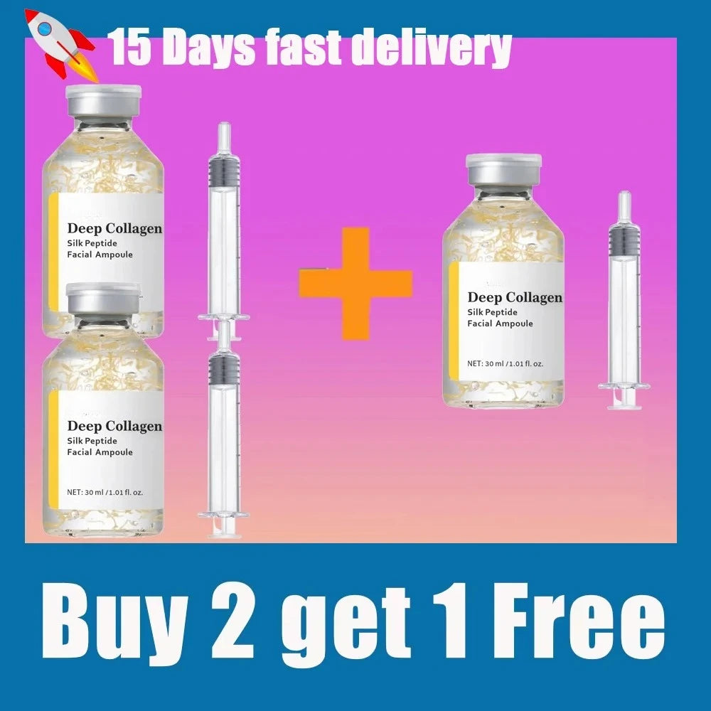 Silk Peptide Intensive Lifting Ampoule |Anti-Aging Serum for Face with Collagen & 30 Peptide Complex Skin Tightening & Firming