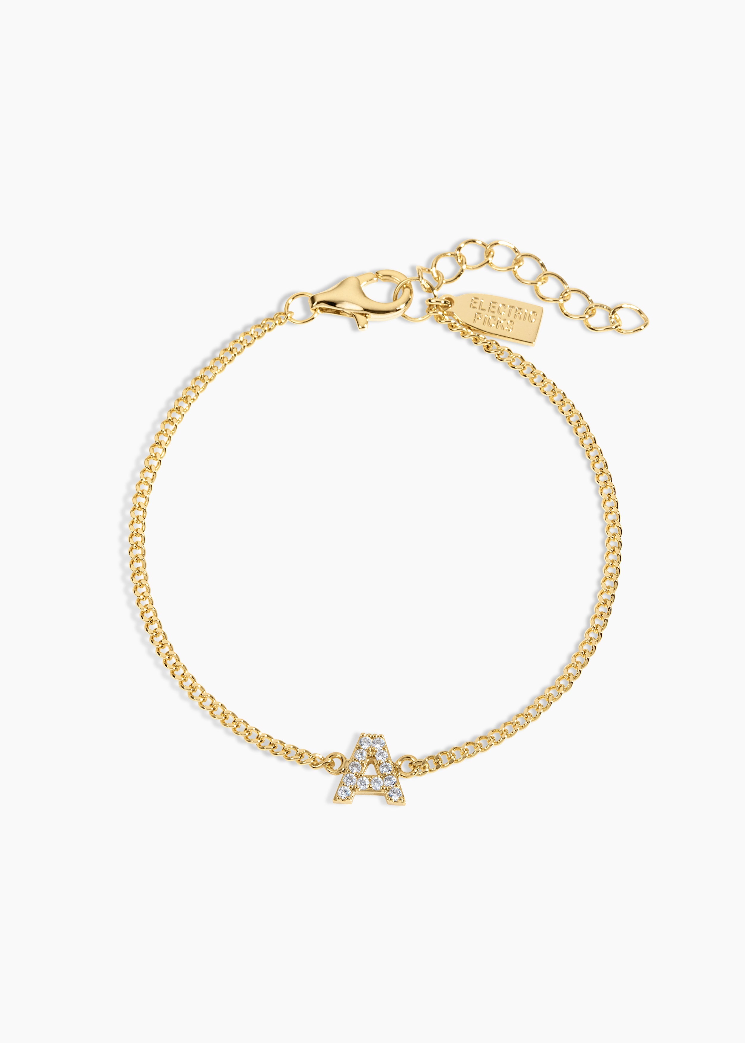 Initial Bracelet NikNenz™ Premium Gold & Diamonds