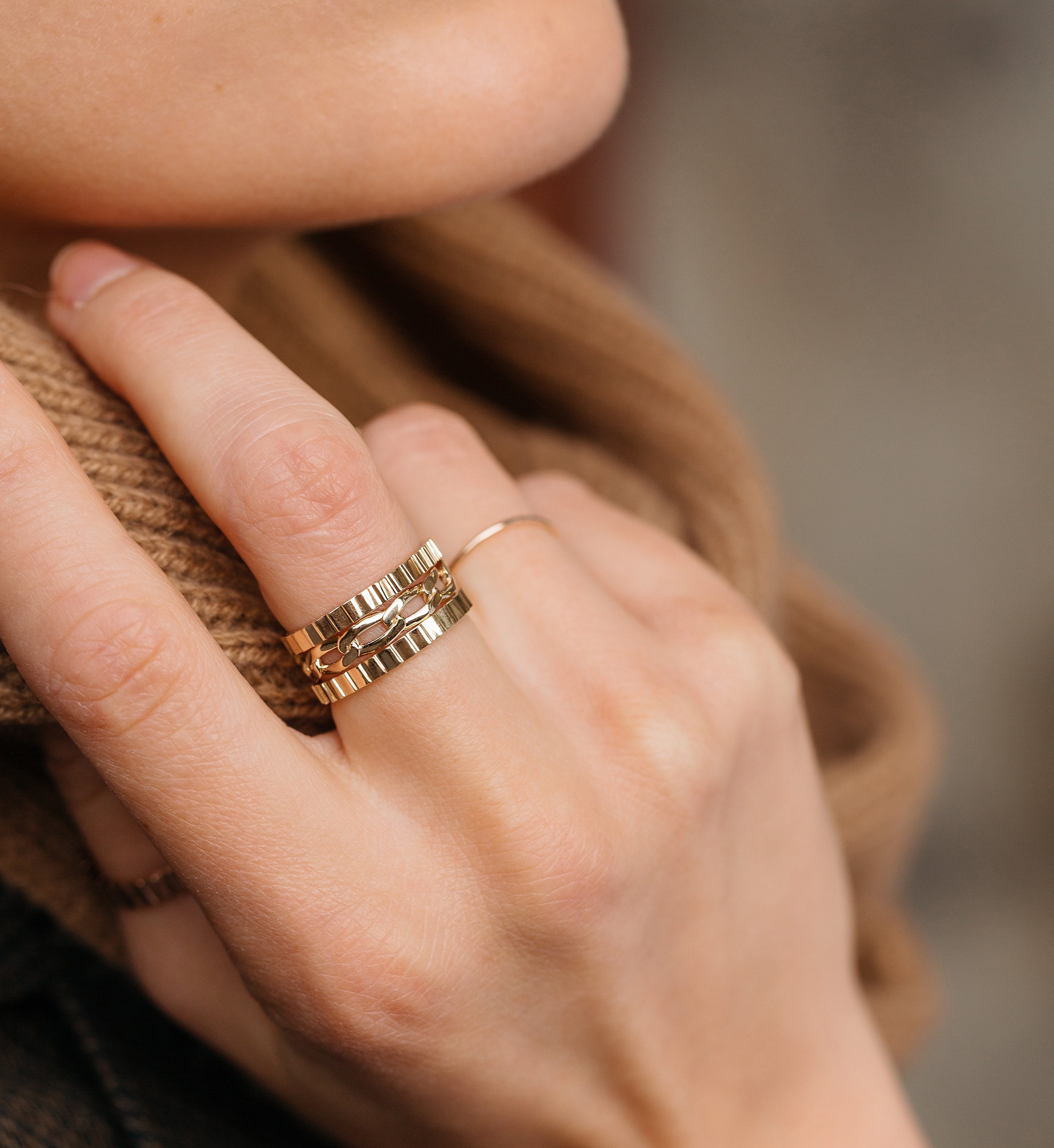 Mini Infinity Ring NikNenz™ Premium Gold & Diamonds