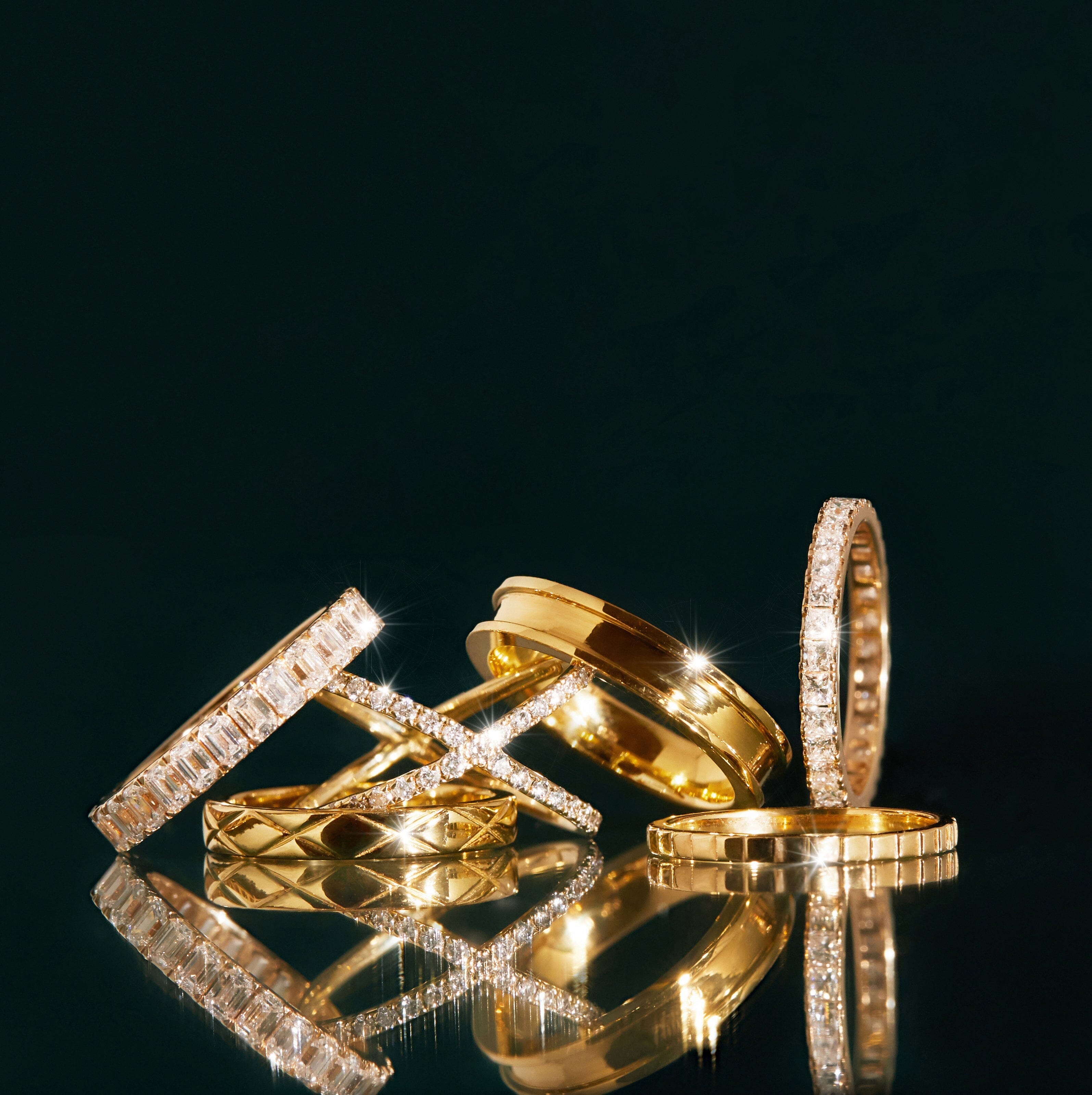 Mini Infinity Ring NikNenz™ Premium Gold & Diamonds