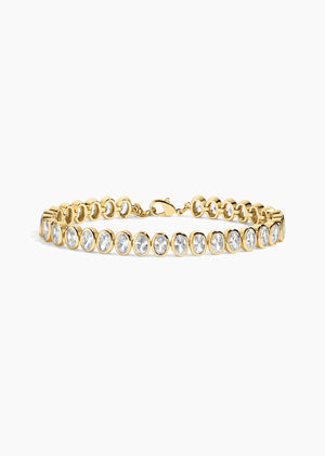 Champagne Bracelet NikNenz™ Premium Gold & Diamonds