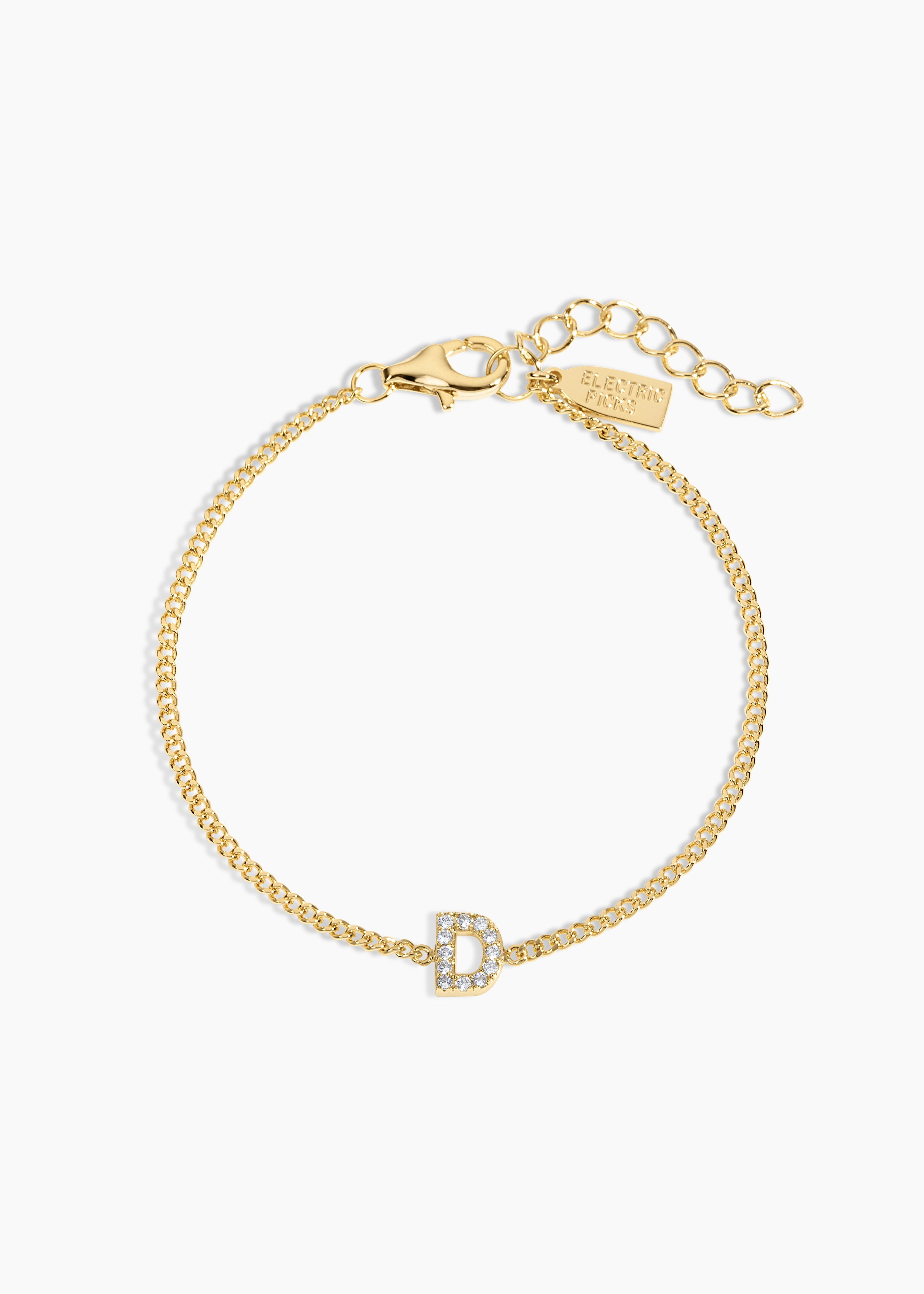 Initial Bracelet NikNenz™ Premium Gold & Diamonds