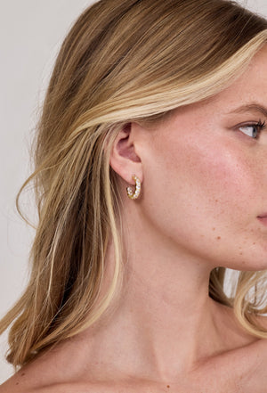 Disco Hoops NikNenz™ Premium Gold & Diamonds