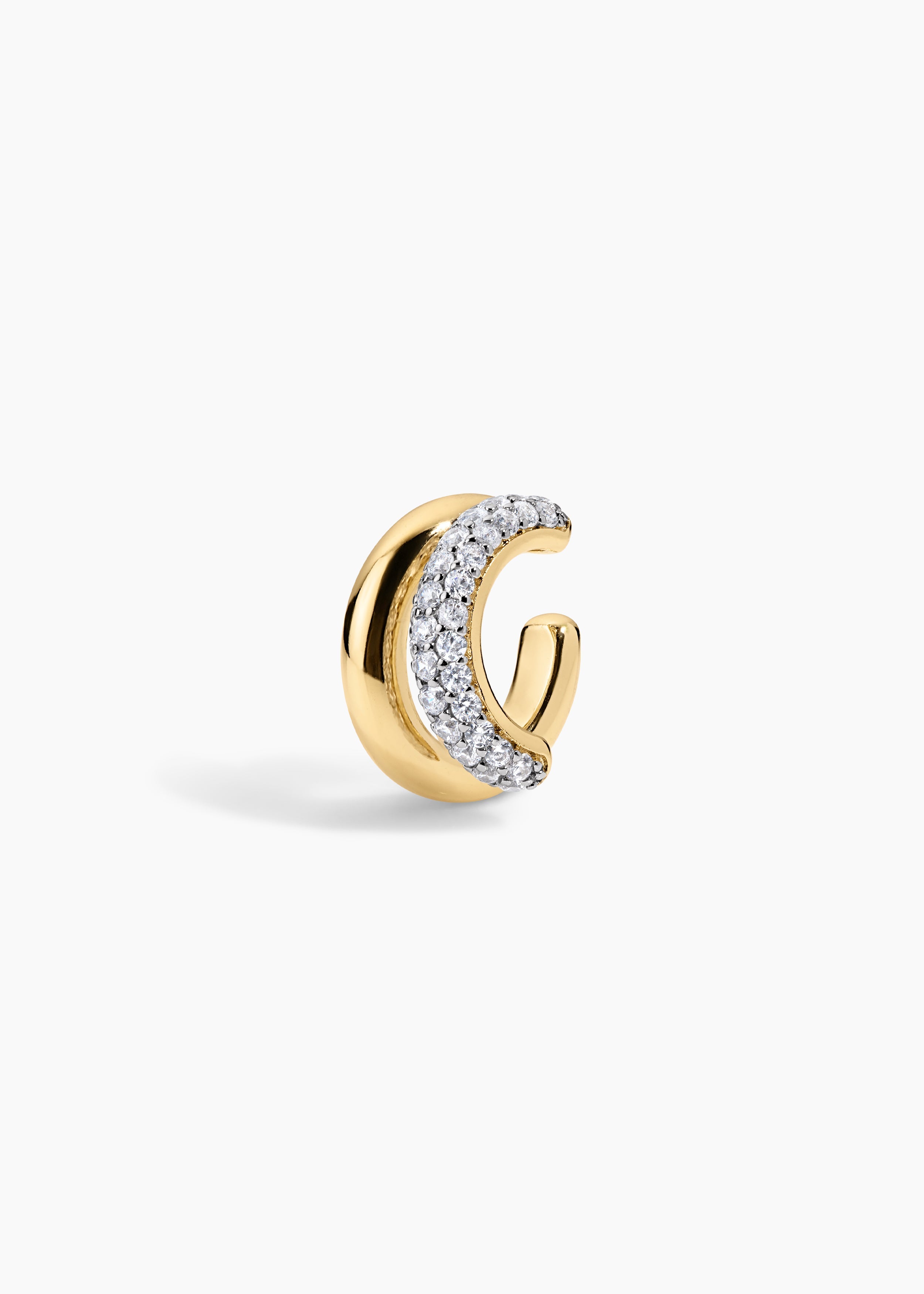 Scout Ear Cuff NikNenz™ Premium Gold & Diamonds