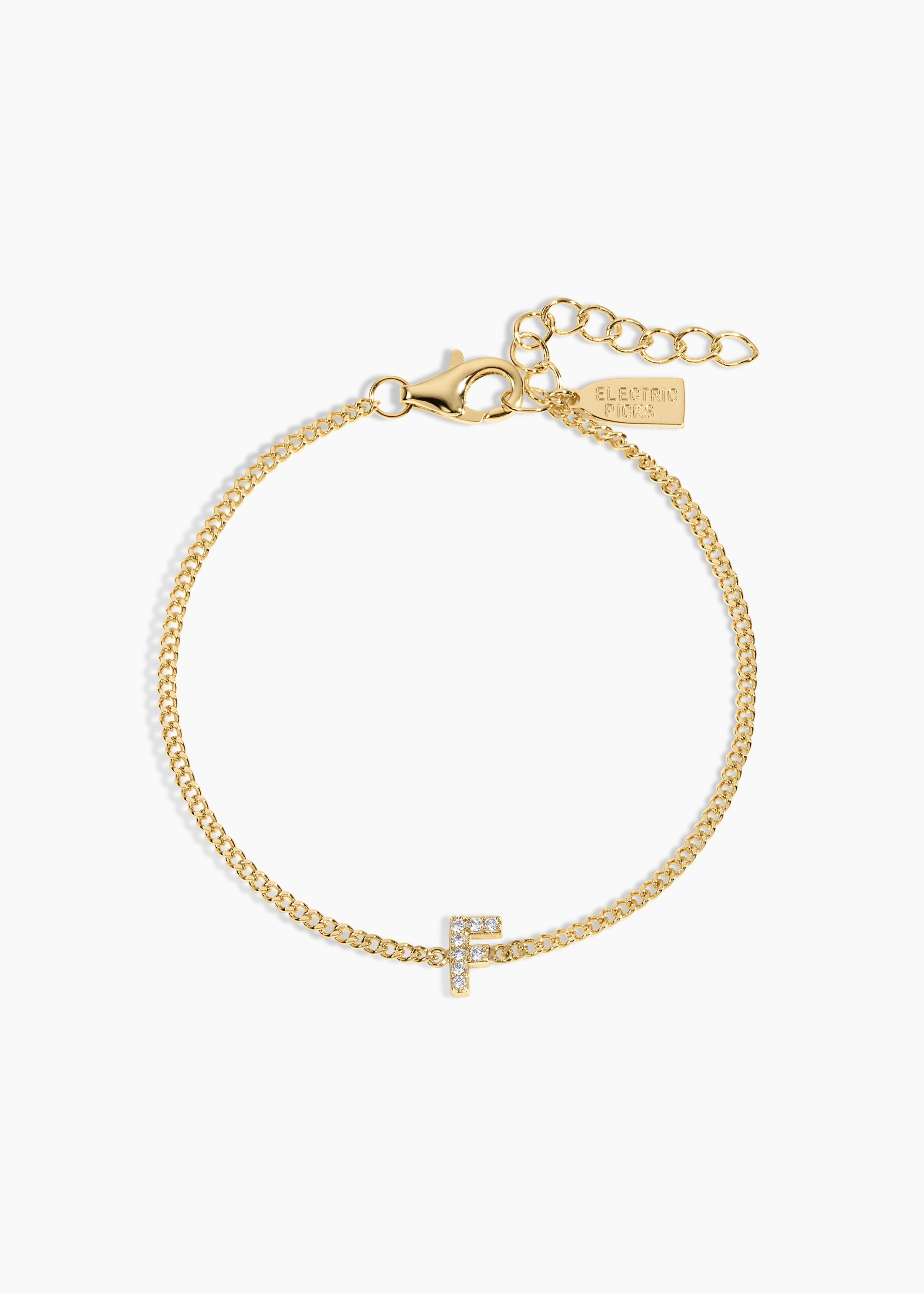 Initial Bracelet NikNenz™ Premium Gold & Diamonds