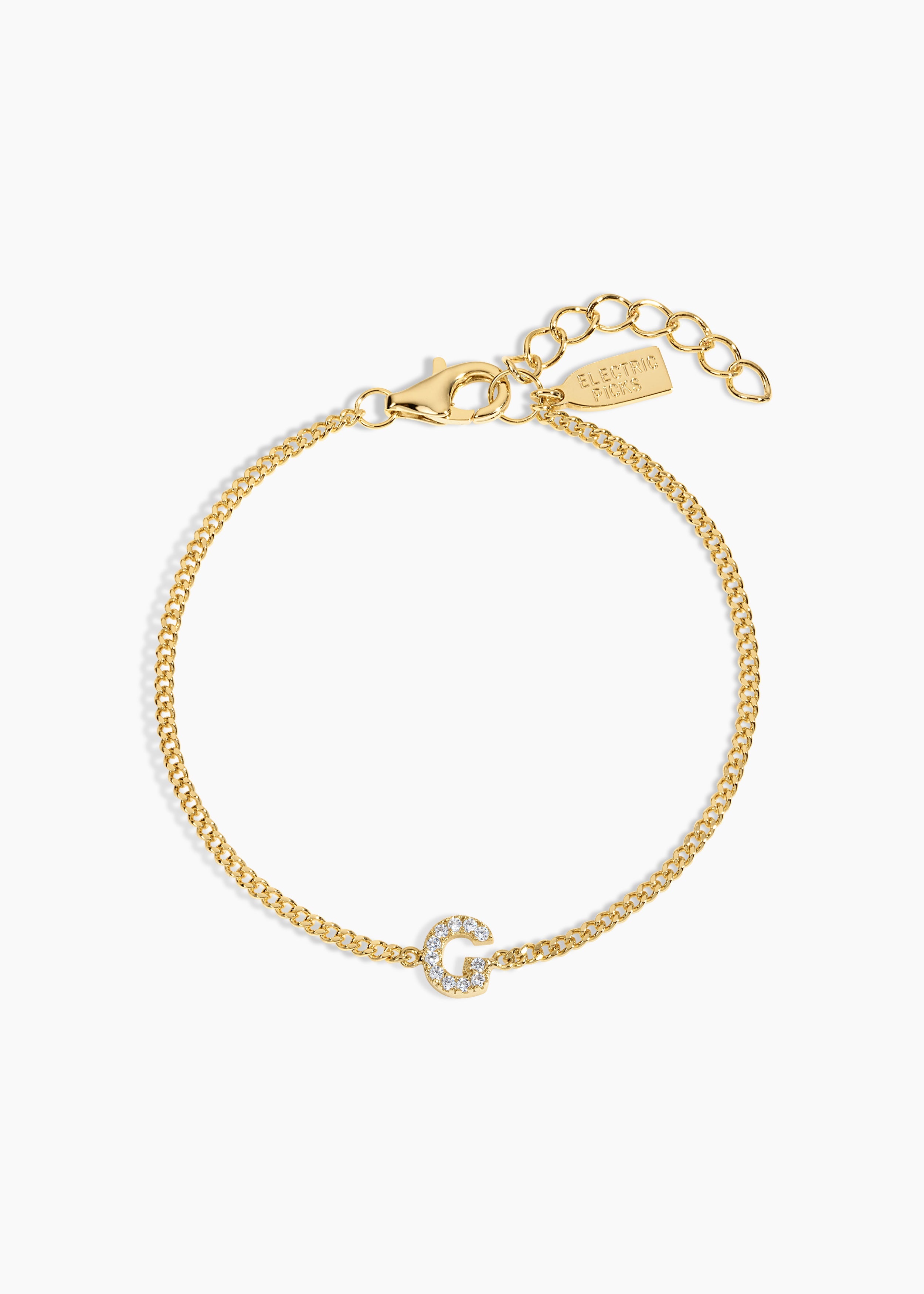 Initial Bracelet NikNenz™ Premium Gold & Diamonds