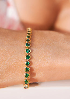 Heart It Bracelet NikNenz™ Premium Gold & Diamonds