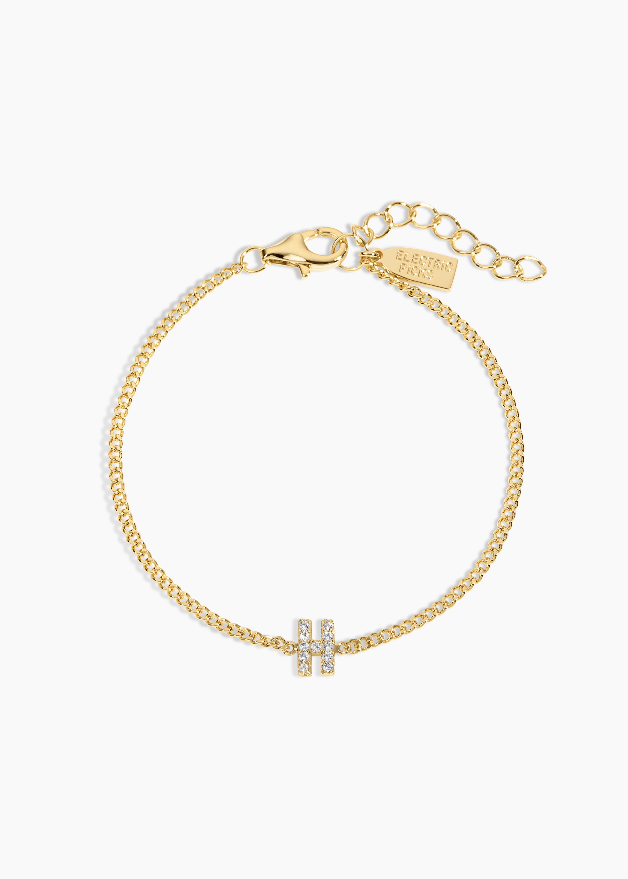 Initial Bracelet NikNenz™ Premium Gold & Diamonds