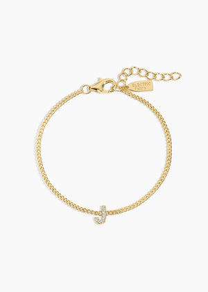 Initial Bracelet NikNenz™ Premium Gold & Diamonds